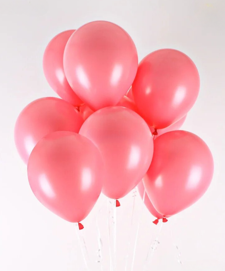 Pastel pink balloon, 1 pc
