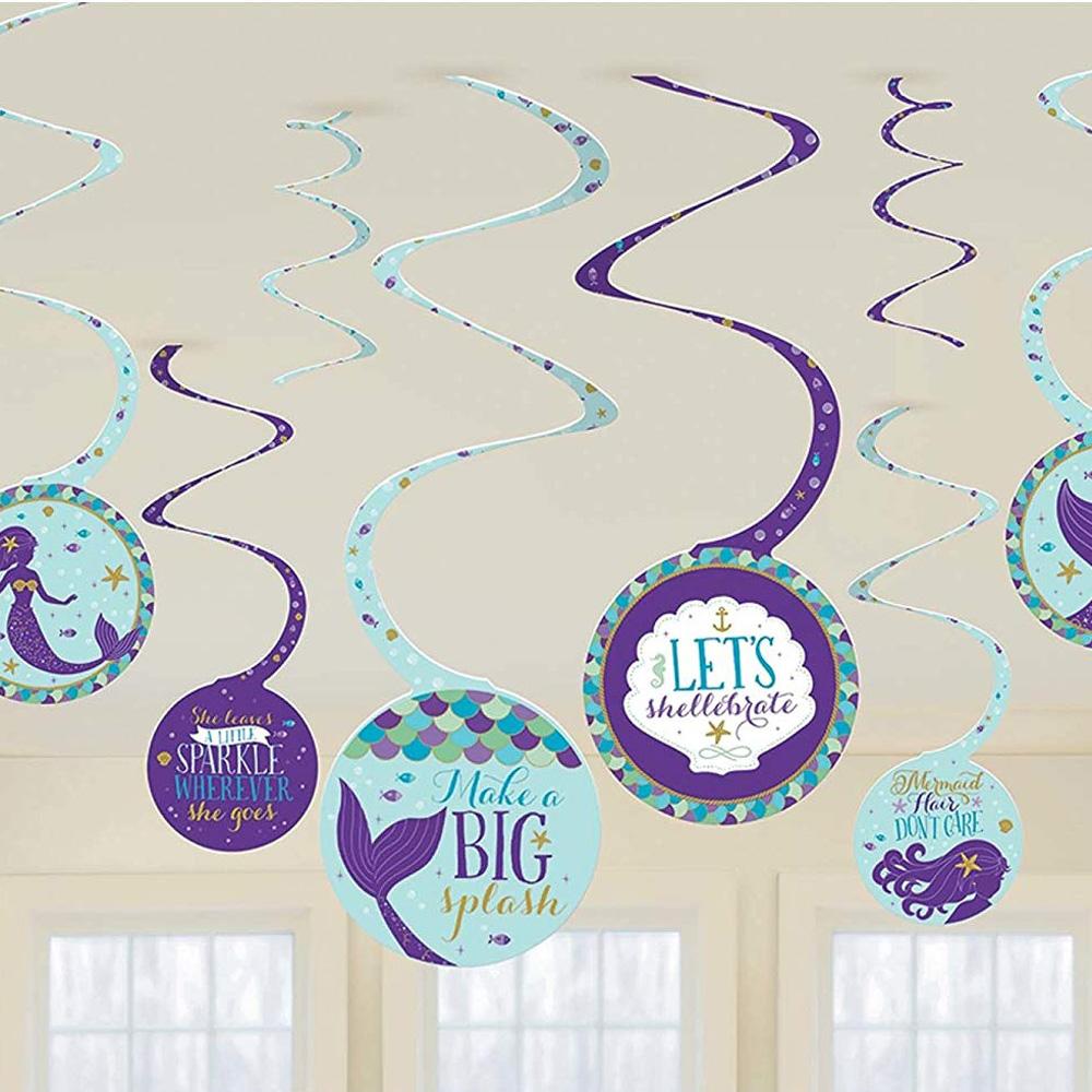 زينة عيد ميلاد ثيم حورية البحر