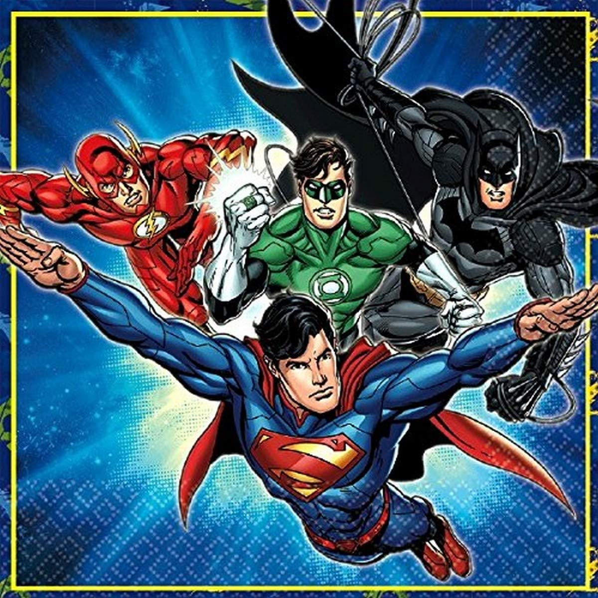 Justice League Heroes Unite Rubber Bracelets