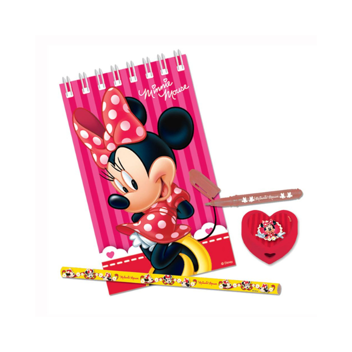 minnie red stationery favor pack 20pcs