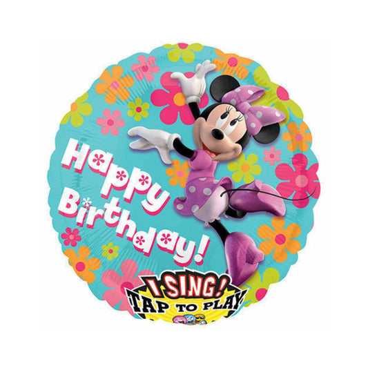Minnie Mouse Birthday Balloon (Music Version)