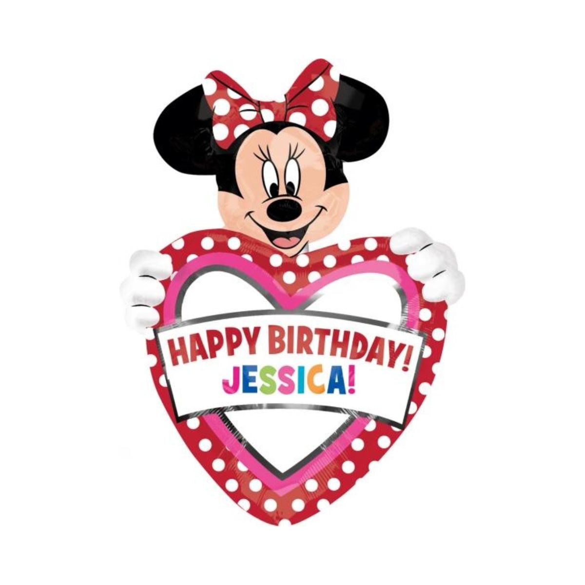 Minnie Mouse Birthday Balloon (Large Size)
