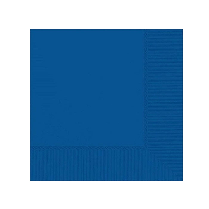 مناديل سفرة ورقية لون ازرق، 12سم، 20 قطعة