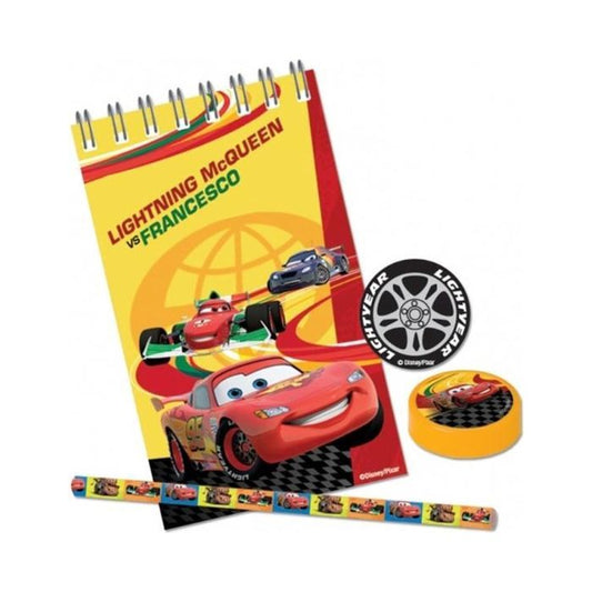 Stationery with a Disney Cars print, 20 pieces