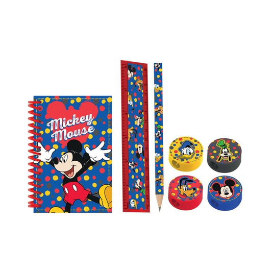 Mickey Mouse school supplies for kids, 16 pieces 