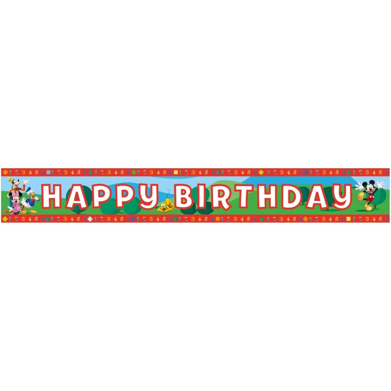 ميكي ماوس لافتة عيد ميلاد، 4.5 متر
