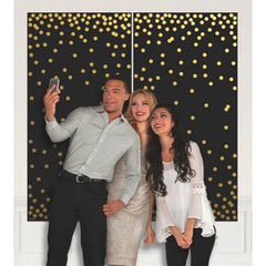 photo booth dots scene setters 2pcs