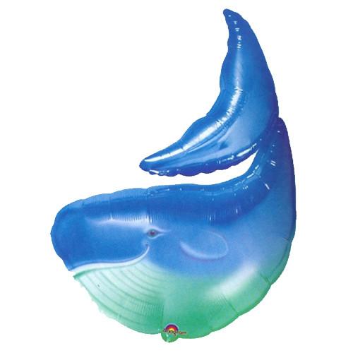 بالون الحوت الازرق، 58 سم 
