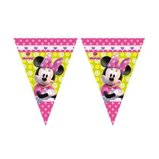 Disney Minnie Bowtique Triangle Flag Pennant Banner | ItsFiesta.com