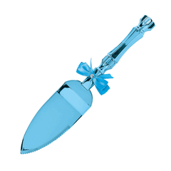 blue cake server 24cm