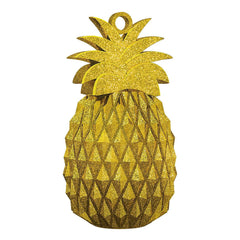 pineapple glitter plastic balloon weight 6oz