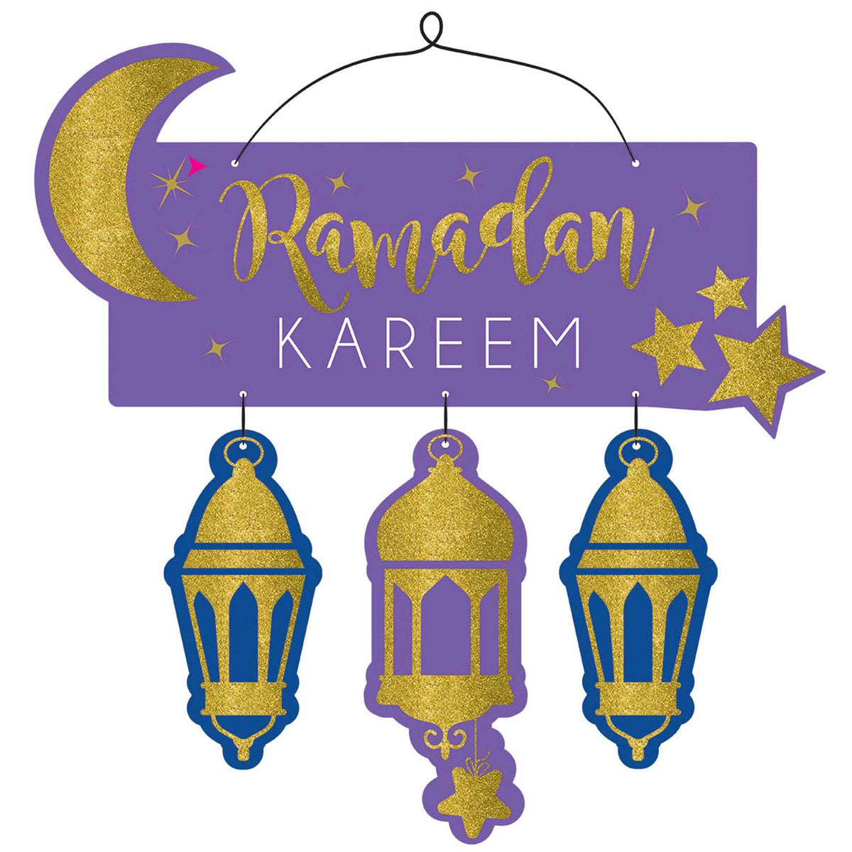 eid mdf sign easel decoration