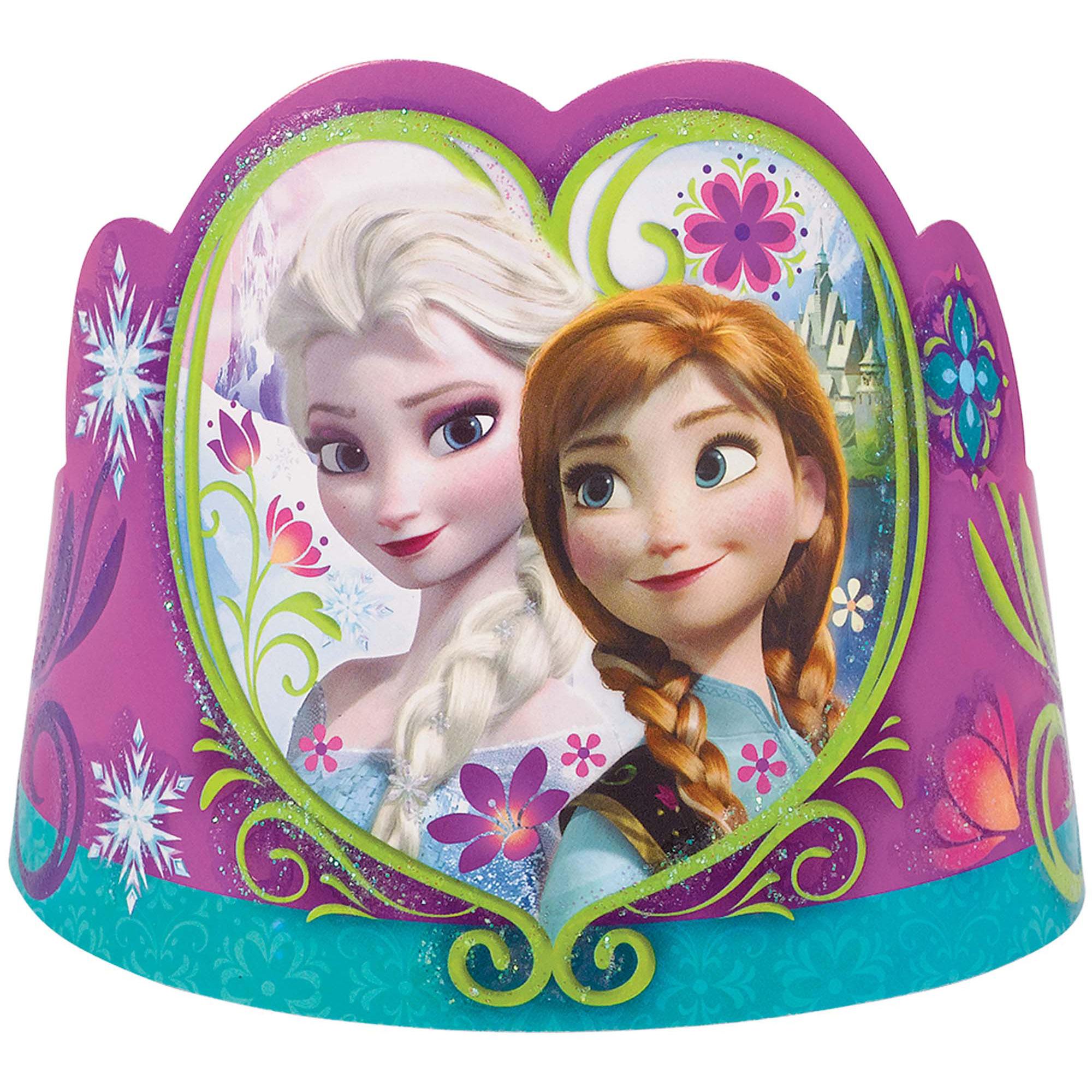 فروزن تيجان ورقية