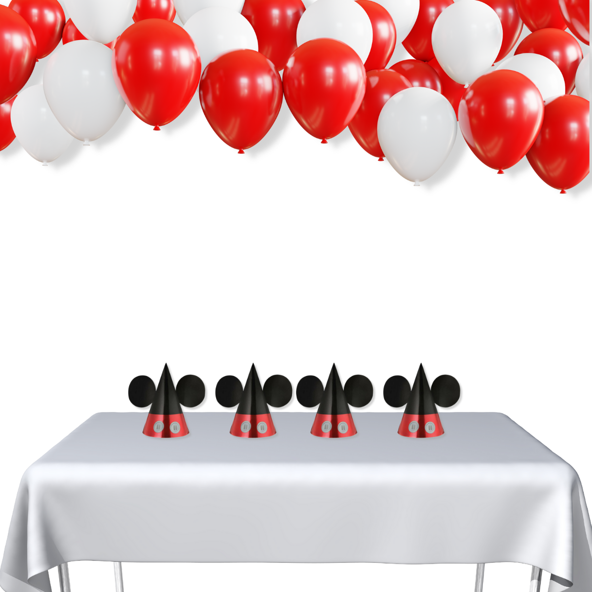 قبعة ميكي ماوس - 8 قطع