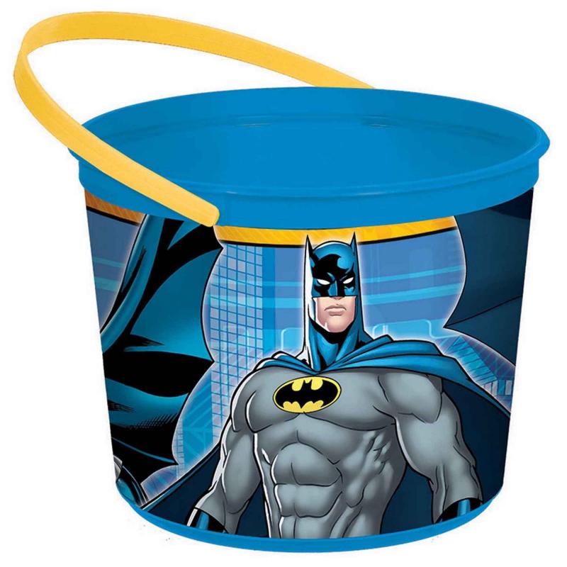 وعاء بلاستيك بطبعة باتمان