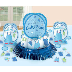 shower with love boy table decorating kit