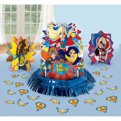 dc superhero girls table decorating kit