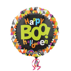 boo halloween foil balloon 18in du3yo