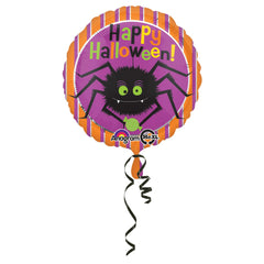 cute halloween spider foil balloon 18in sdurb