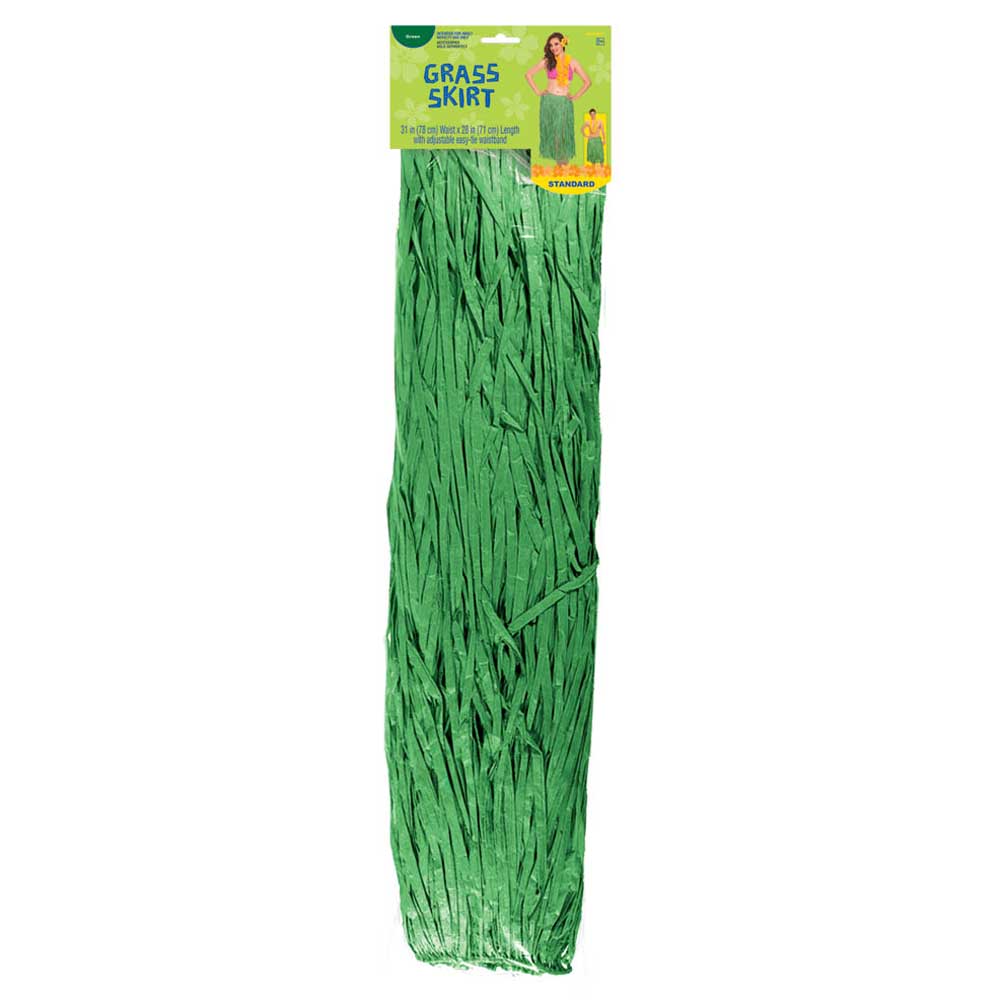 adult green grass skirt