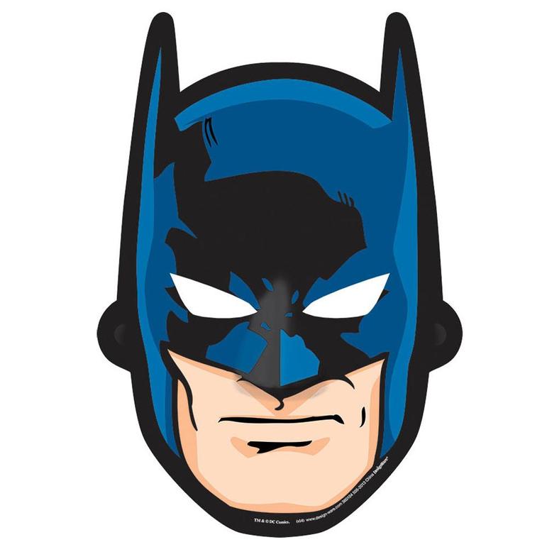 batman paper masks 8pcs