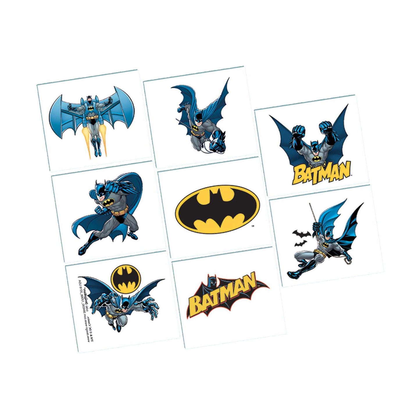 ملصقات باتمان للاطفال 8 قطع