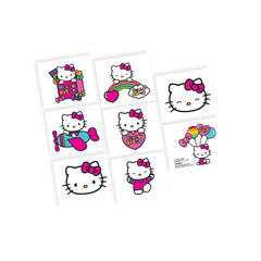 hello kitty rainbow tattoo favor sheets 8pcs