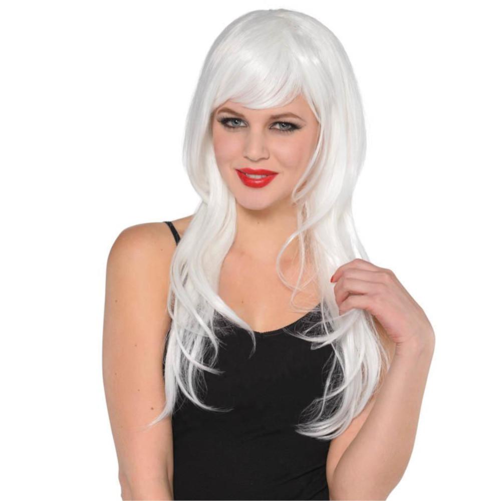 White Glamorous Wig