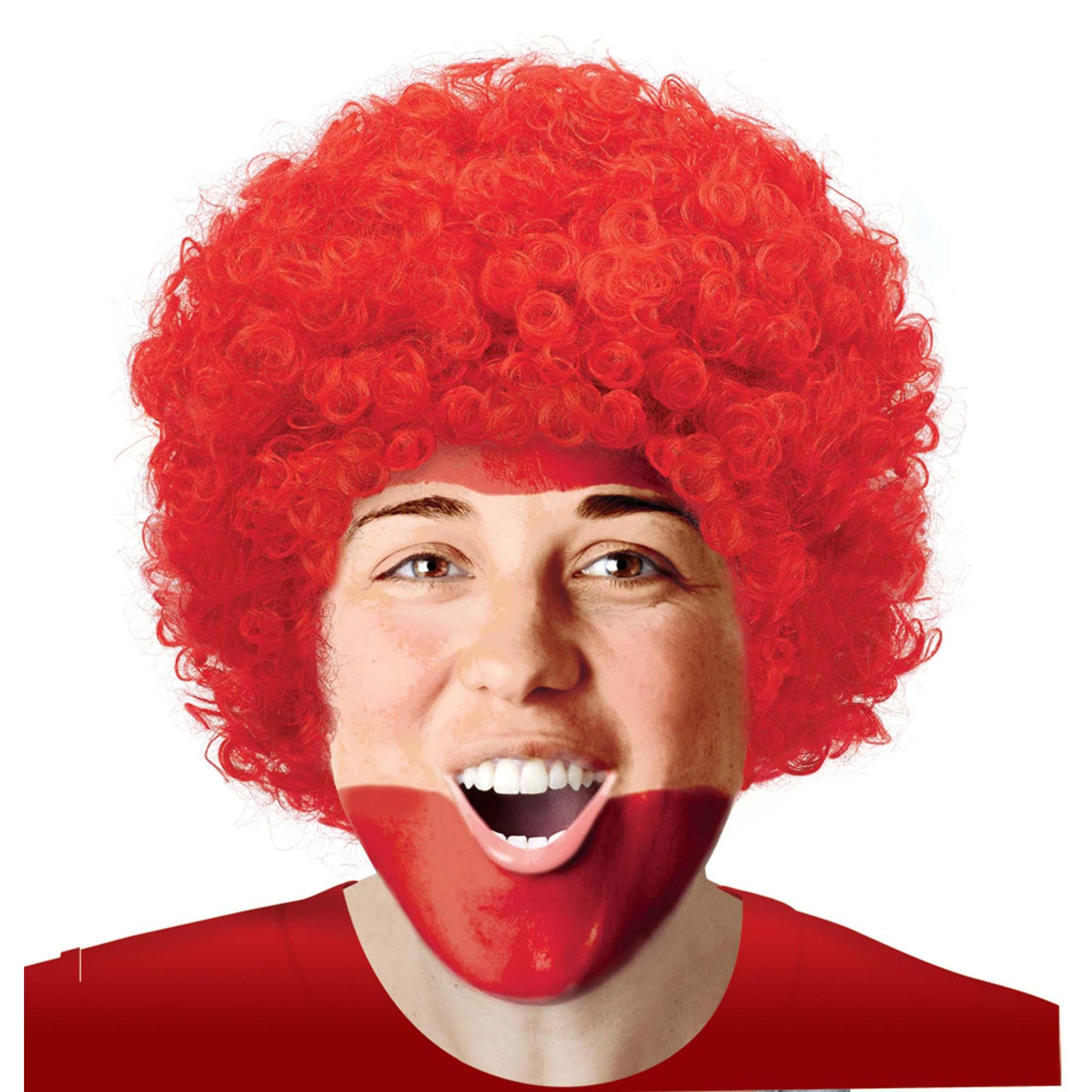 Red Curly Wig