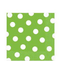 kiwi dots beverage tissues 16pcs