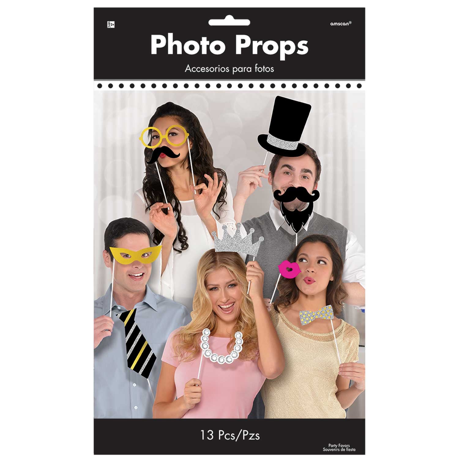 photo booth fancy party glitter photo props