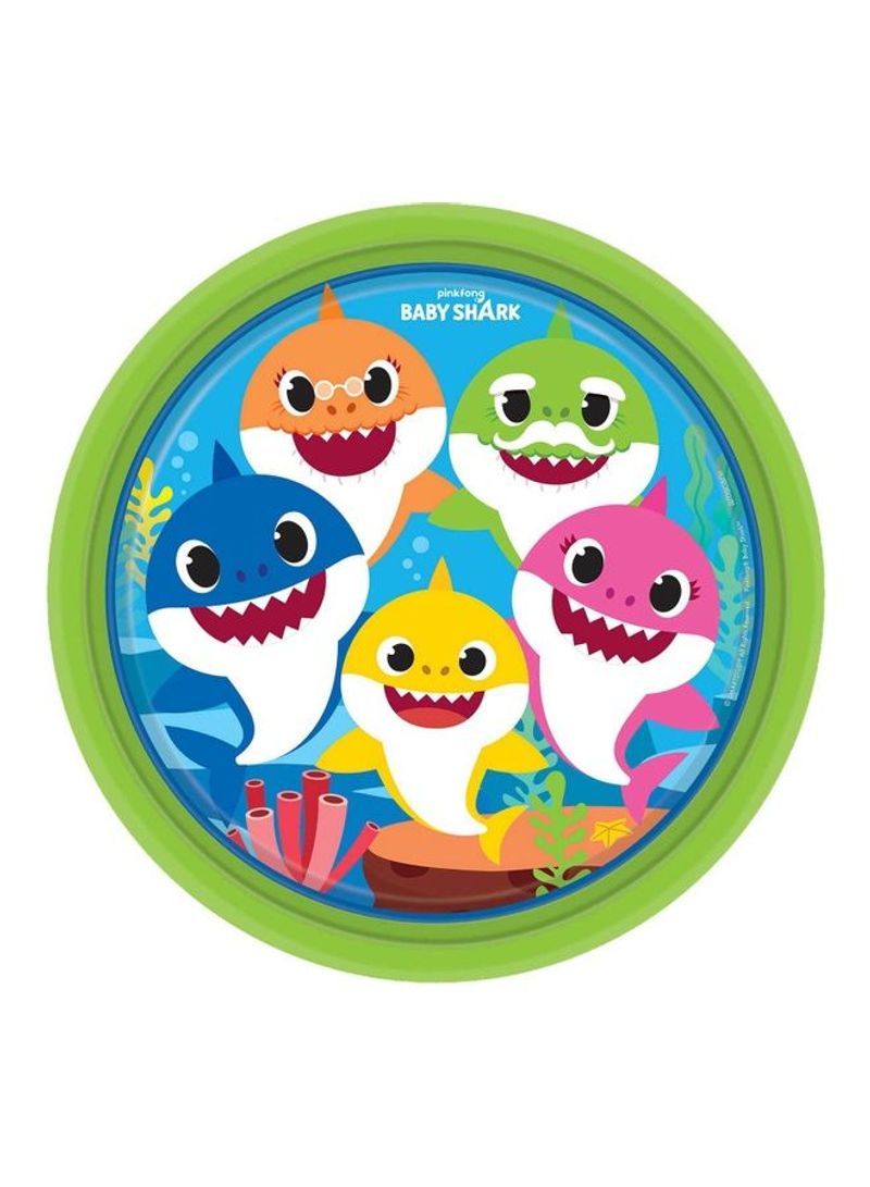 Baby Shark Paper Plates 9In, 8Pcs