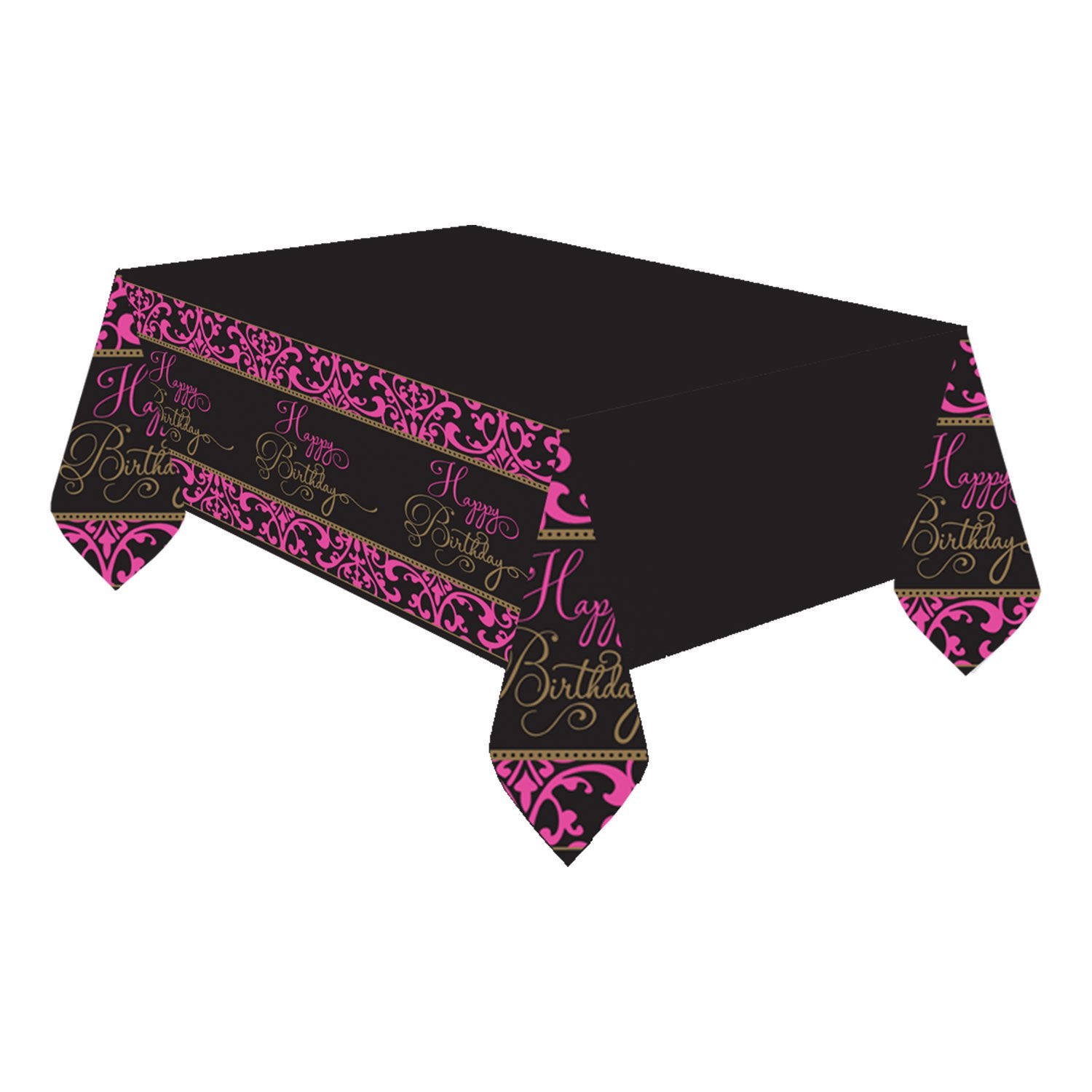 fabulous celebration plastic tablecover