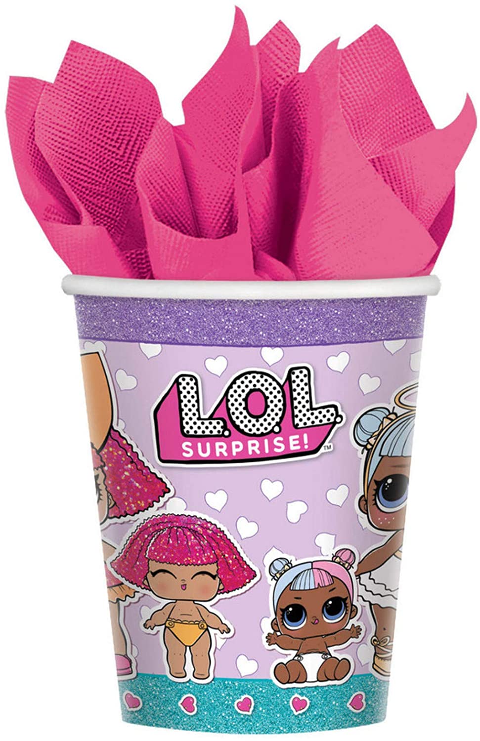 lol surprise cups 9 oz