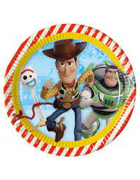 Toy Story Paper Plates 7In, 8Pcs