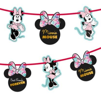 Minnie Party Gem Disney Die-Cut Silhouette Banner