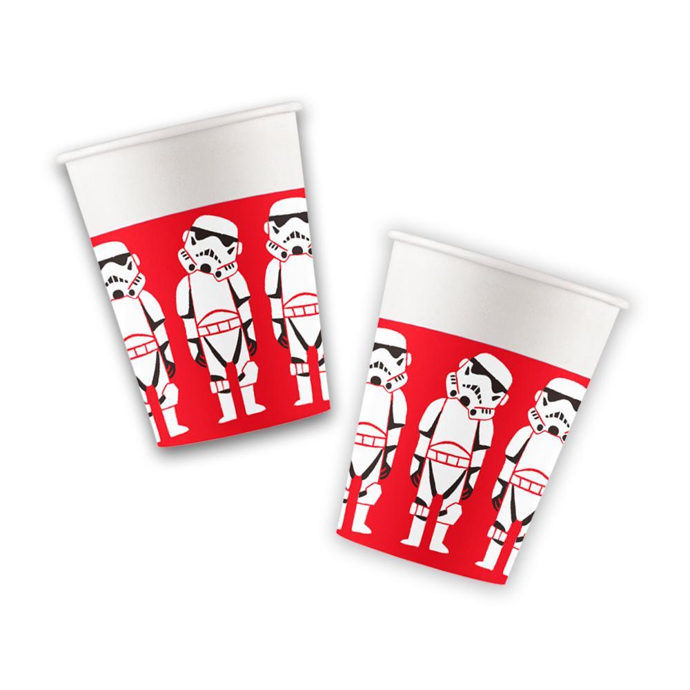 star wars papercut disney paper cup 8pcs