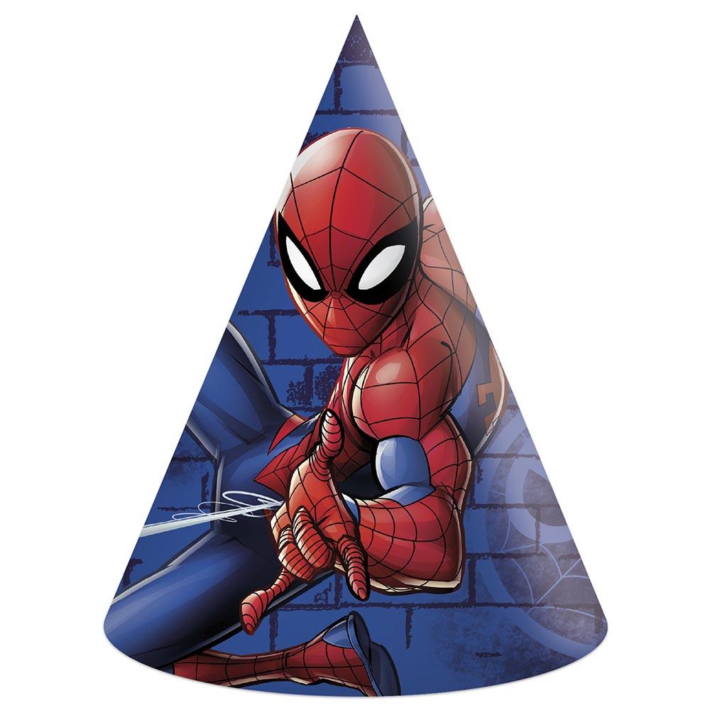 Spiderman Team Up Marvel Hats, 6Pcs
