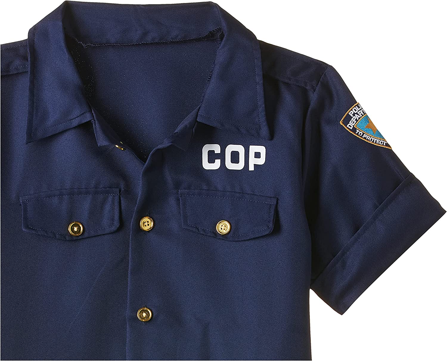 قميص الشرطة - لبس تنكري للاطفال