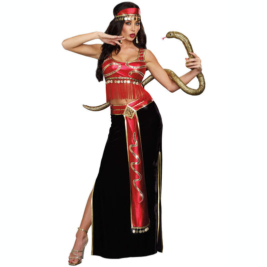 Adult The Snake Charmer Egyptian Costume Costumes & Apparel - Party Centre