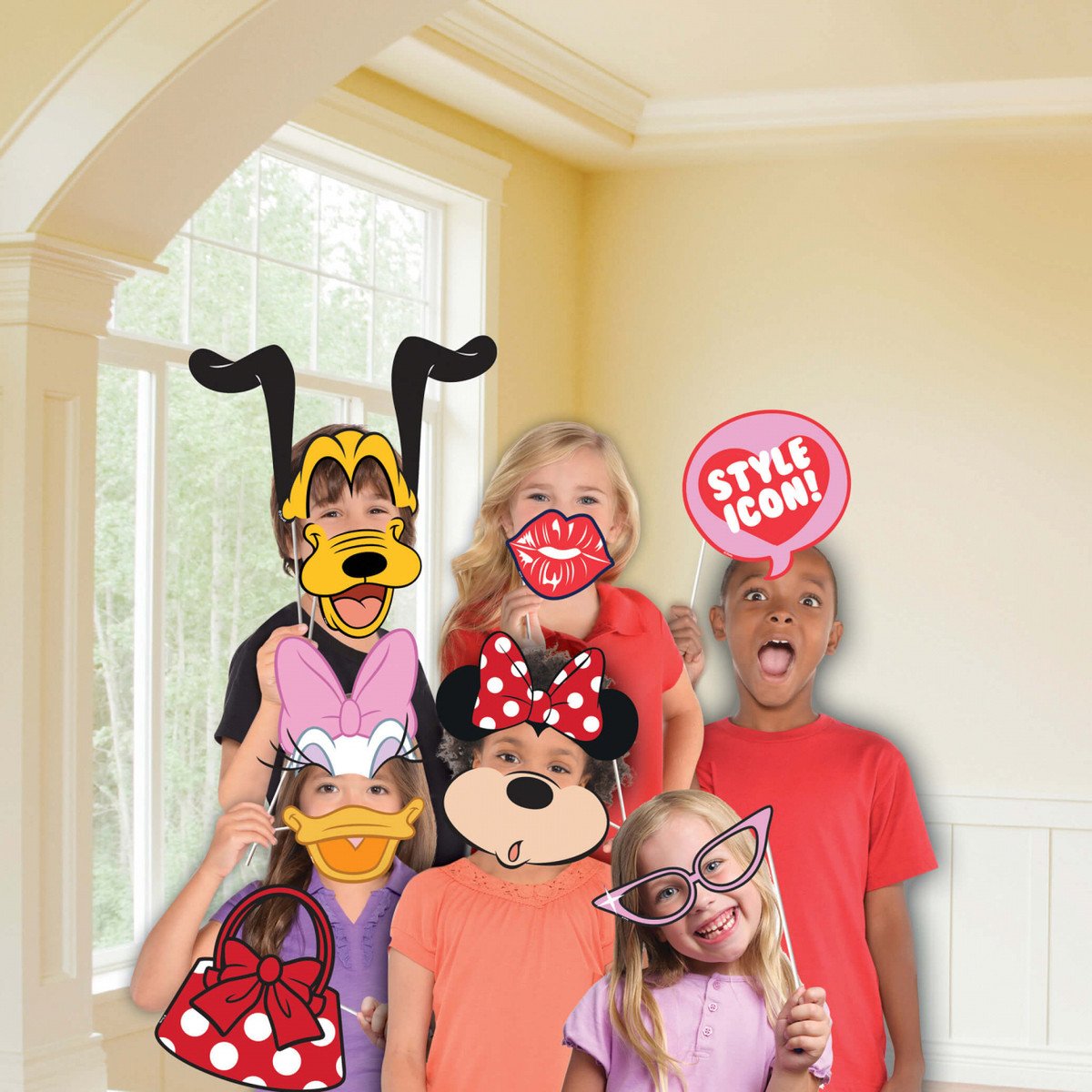 minnie mouse photo booth kit 12pcs