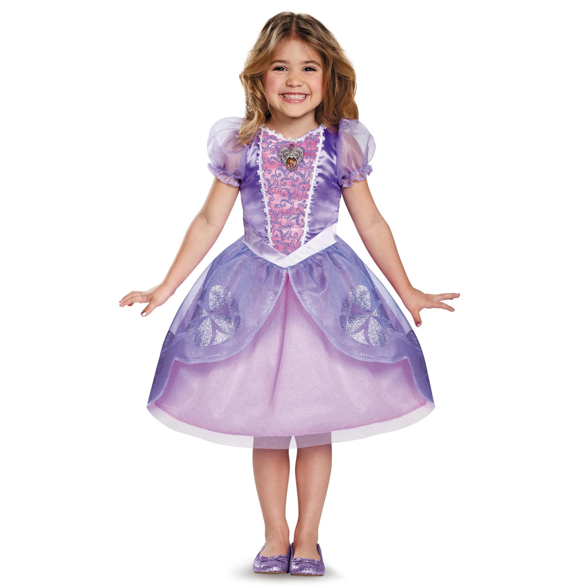 Нарядиться принцессой. Платье Софии Disney. Карнавальный костюм для детей принцессы Софии. Принцесса с одеждой.