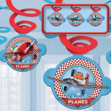 disney planes swirl decorations 6pcs