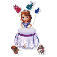 sofia the first single level cake stand