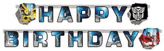 transformers letter banner