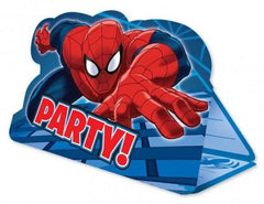 spiderman invitations