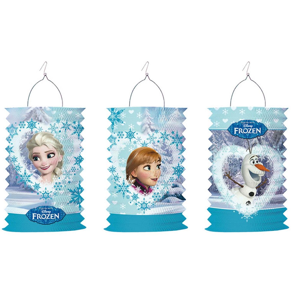 Frozen Assorted Lanterns 29cm Decorations - Party Centre