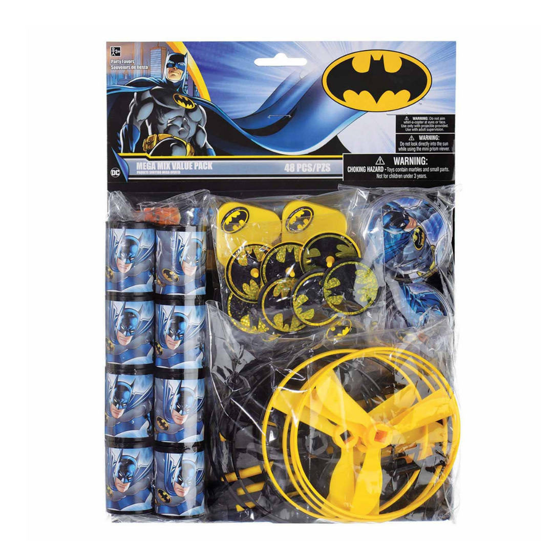 batman mega mix value pack favors 48pcs