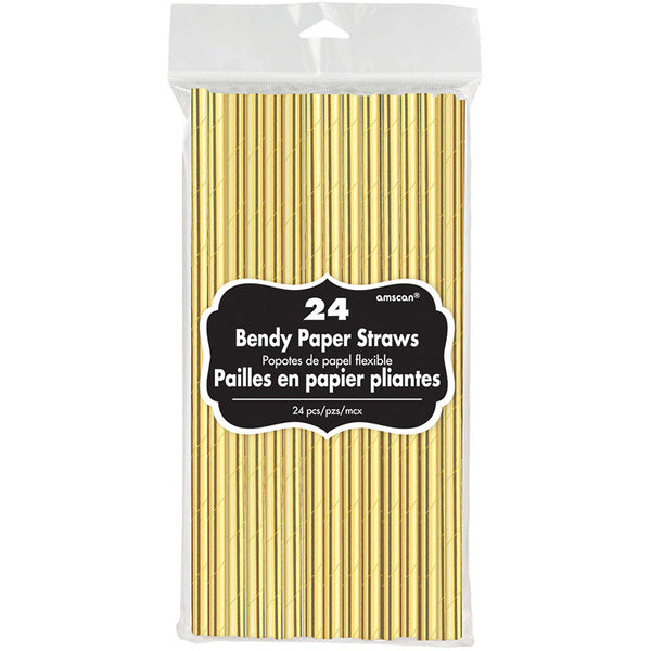 gold solid straws