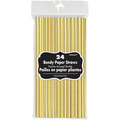 gold solid straws